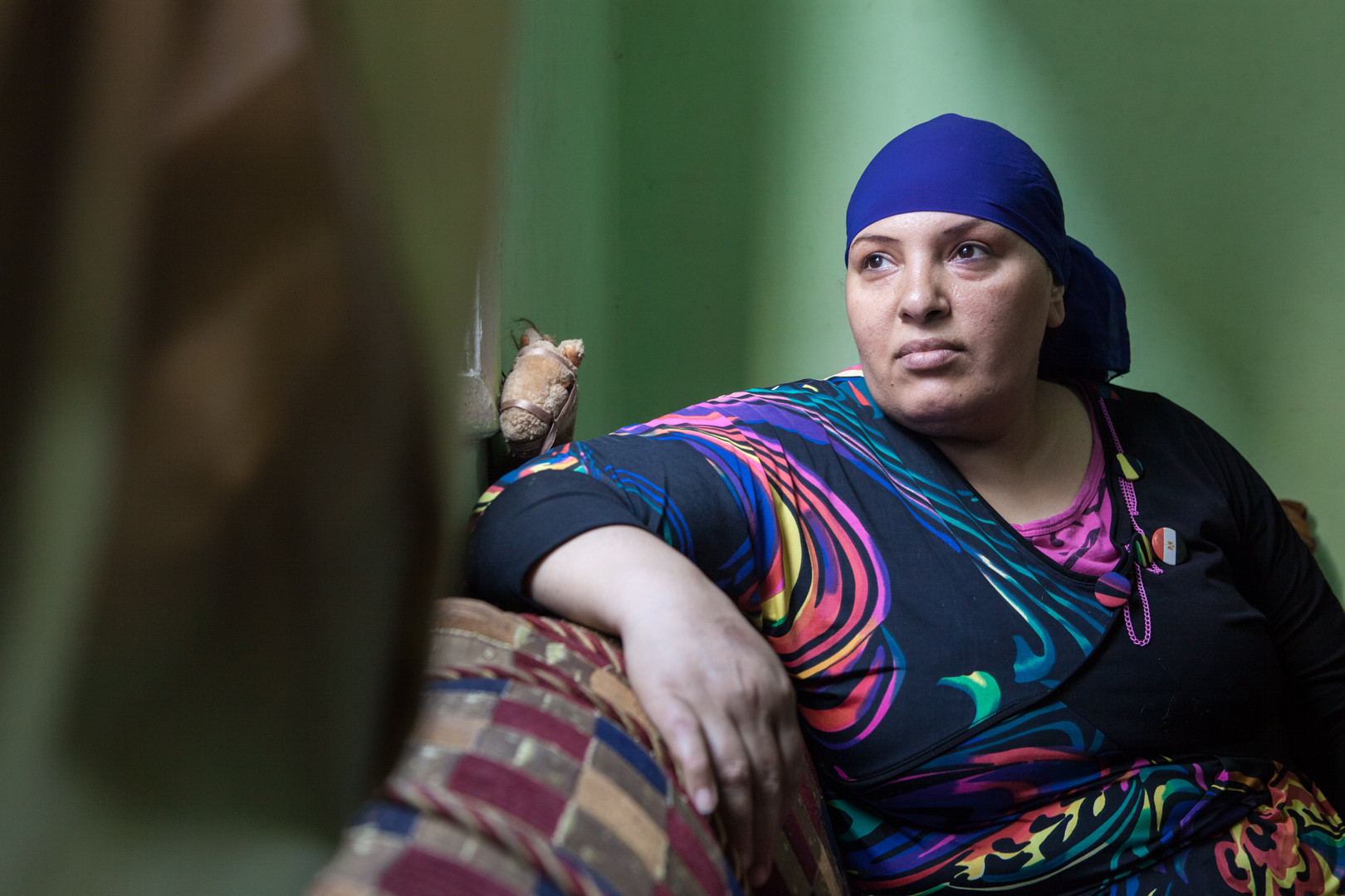 Amélie Losier . 
 Mona Farrag Abdelati, 42 Jahre Kairo, Ägypten, 2014 