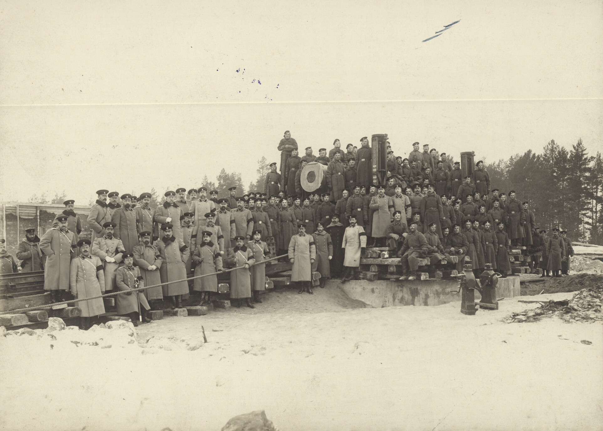 Форт Красная Горка. 
 

Фотография Г. М. Данилова, 1910 

РГАВМФ 