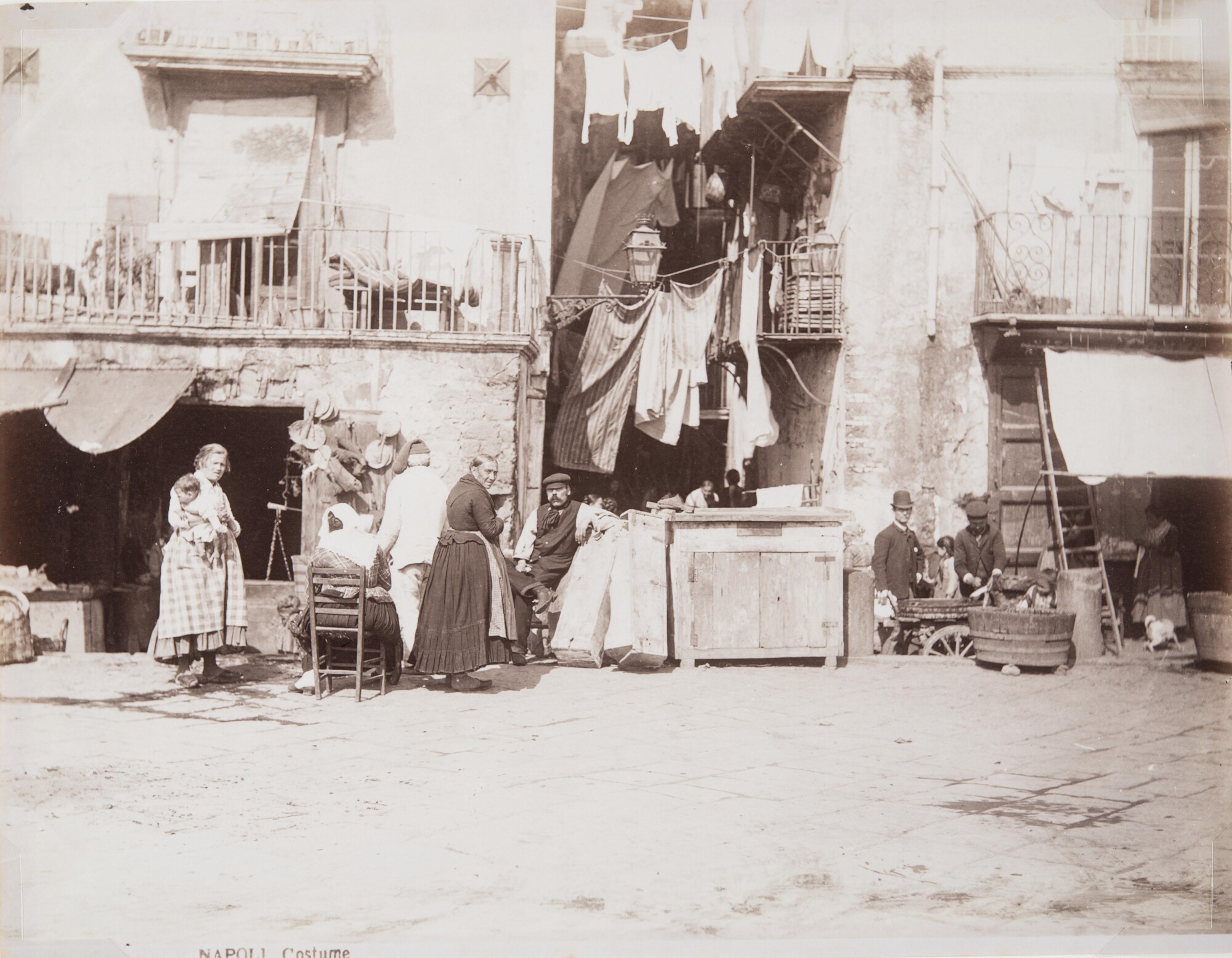 Джорджо Зоммер. 
 

Сцены из повседневной жизни, 1870‑е 

Альбуминовый отпечаток 