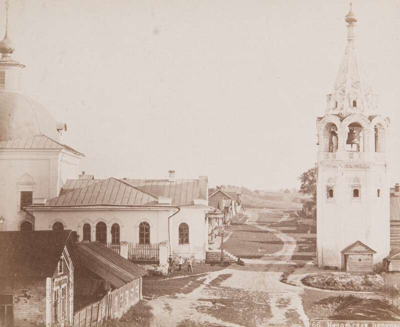 Андрей Карелин . 
 

Никольская церковь 

Нижний Новгород, 1870–1880‑е 