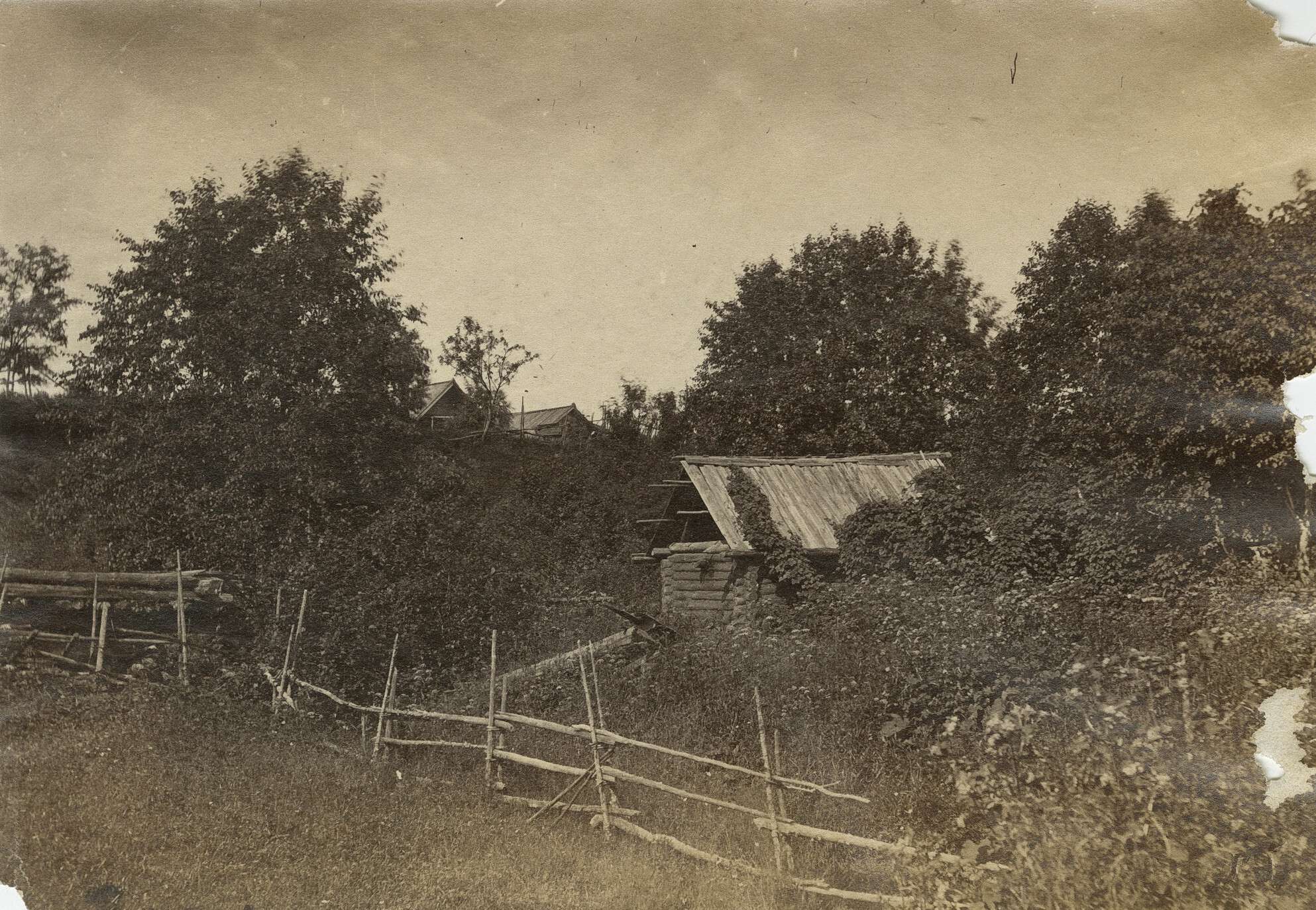 Вильям Каррик. 
 

Деревенский пейзаж 

Россия, 1860–1870‑е 