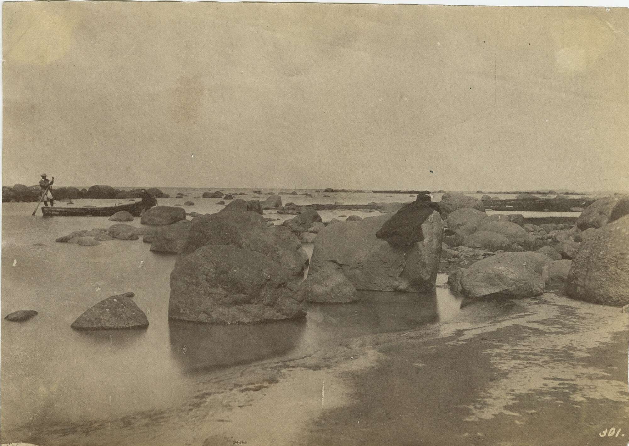 Вильям Каррик. 
 

Валуны на Финском заливе 

Петербургская губерния, 1860–1870‑е 