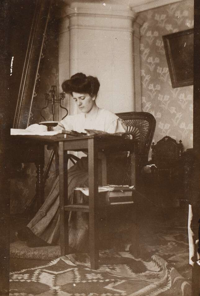 Неизвестный автор. 
 

Фелиция Карловна Романская (ур. Франтц) 

1900‑е 