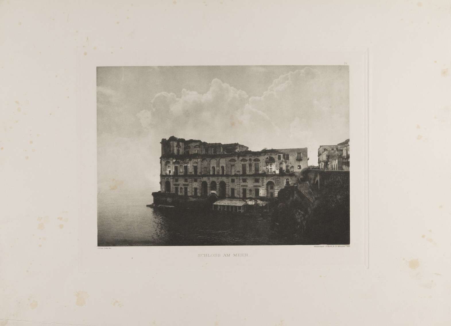 Альфред Энке. 
 

Дворец у моря 

1899 