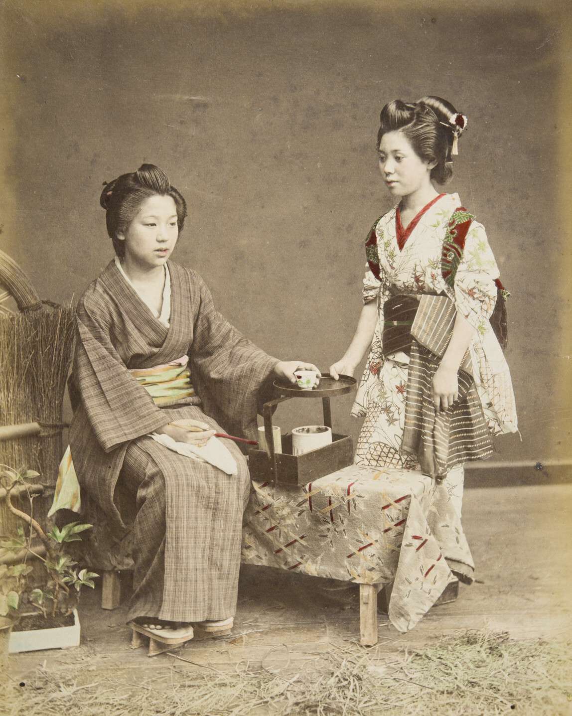 Неизвестный автор. 
 

Чайная церемония. 

Япония, 1890‑е 