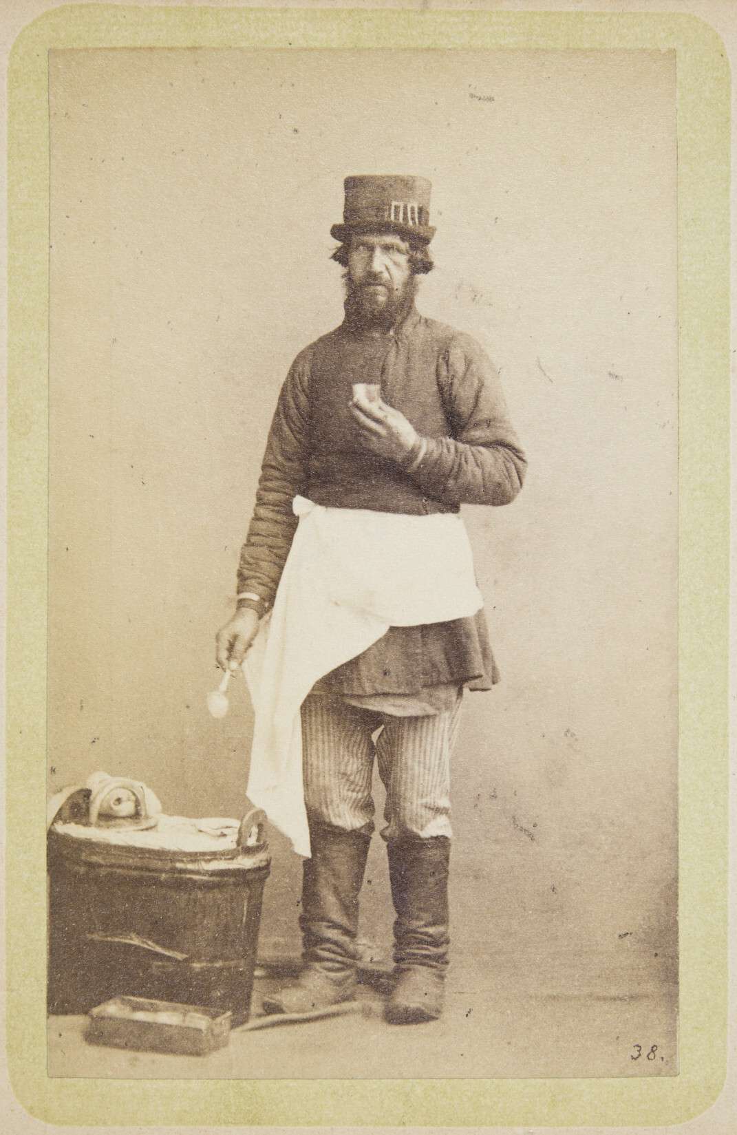 Вильям Каррик. 
 

Продавец мороженого, Санкт-Петербург, 1860–70‑е 
 